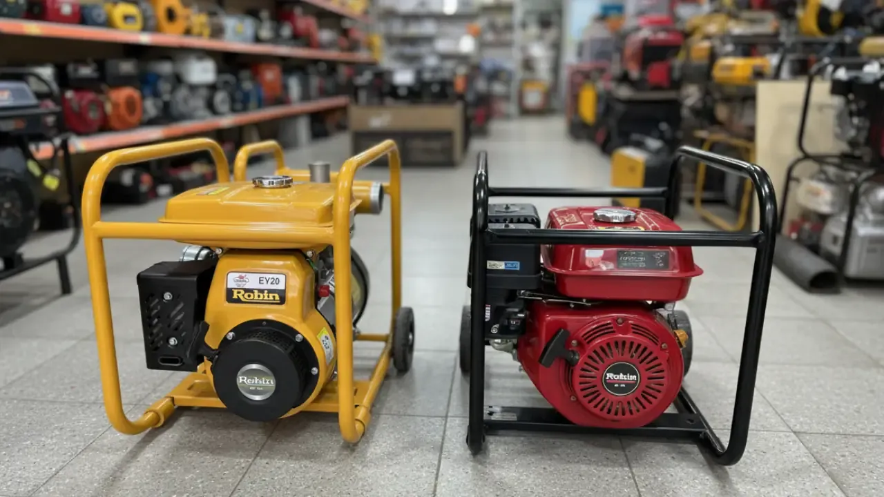 تفاوت پمپ بنزینی و دیزلی: راهنمای جامع انتخاب موتور پمپ کشاورزی